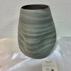 CLAY マーブル模様 花瓶 フラワーベース 陶器のサムネイル