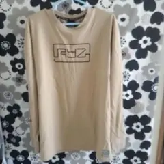 RYZ ベージュ ロングスリーブカットソー