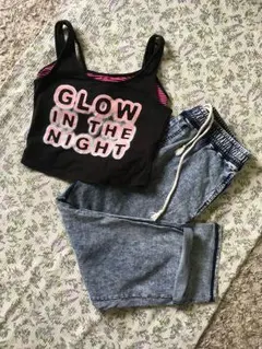 ケミカルウォッシュパンツ