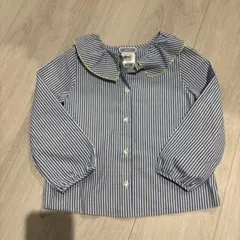 jacadi ストライプ 長袖シャツ 4A 3A 2着セット