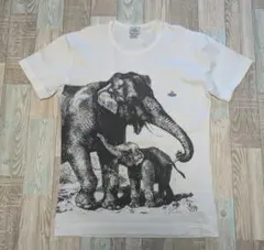 インポート 象プリント Ｔシャツのサムネイル