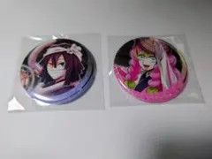 鬼滅の刃×阿波おどり2025コラボ 缶バッジ 伊黒小芭内 甘露寺蜜璃 2点セット