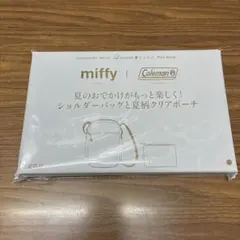 miffy Coleman ショルダーバッグ 夏柄クリアポーチ