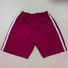 ピンク サイドストライプ ハーフパンツ