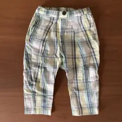 チェック柄パンツ 90サイズ