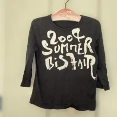 ヒロコビス　七分袖　Tシャツ 黒