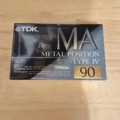 TDK メタルカセットテープMA90 長時間録音用【新品未開封未使用】