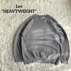 90s Lee リー HEAVYWEIGHT 無地 スウェット L グレー