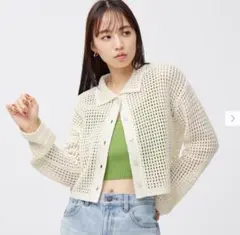 メッシュカーディガン