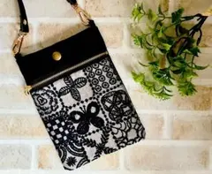 ミナポルホネン ハンドメイド スマホポシェット スマホショルダーのサムネイル