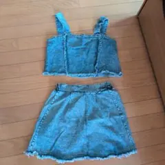 コギャル系トップス スカート セット