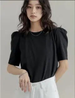パワーショルデザインカットソーTシャツのサムネイル