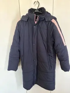 IGNIO フード付きベンチコート 160 ネイビー