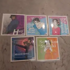 名探偵コナン　服部平次　遠山和葉　鈴木園子　ステッカー