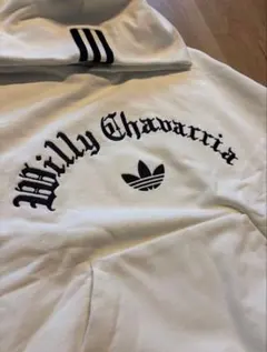 Willy Chavarria adidas フード付きパーカー