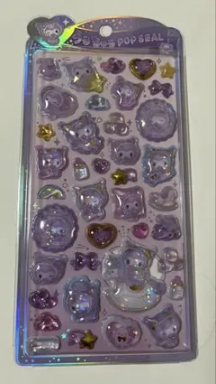 うるちゅるポップシール　サンリオ　クロミちゃん