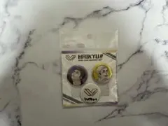 新品　未使用　ハイキュー　mini缶バッジ　宮侑&牛島若利 SVリーグ