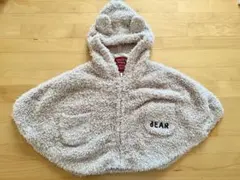 gelato pique Xmas限定ベア baby ポンチョ