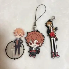 ツイステ エース・トラッポラ ラバーストラップ ミニアクスタ セット