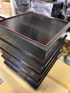 松花堂弁当箱 山中塗 5客組 - メルカリ