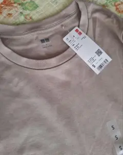 タグ付き！UNIQLO スムースストレッチコットンクルーネックT(長袖)