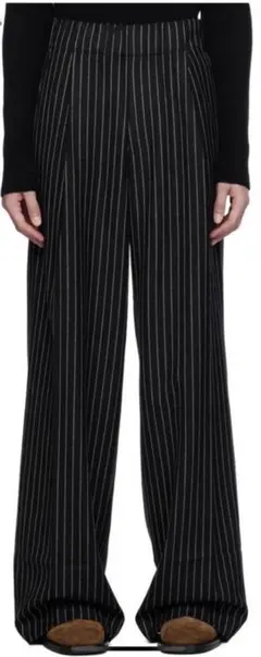 ストライプ スラックス