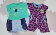 男の子　70cm ロンパース　2着