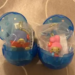 サンリオキャラクターズ アロハスイングコレクション　サム　マイメロ