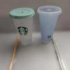 【未使用品】Starbucks リユーザブルコールドカップ 710ml　2点