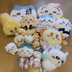 ちいかわ おぱんちゅうさぎ んぽちゃむ ぬいぐるみ 大量セット まとめ売り ちいかわ おぱんちゅ んぽちゃむ ぬいぐるみ マスコット 大量セット