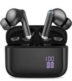 ワイヤレスイヤホン Bluetooth5.4技術 LEDディスプレイ表示