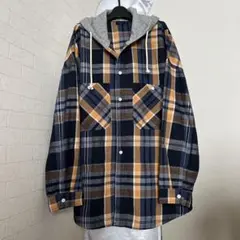 シャツジャケット チェック