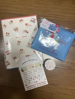 cocoちゃん　エコバッグ　ノート　アニバーサリー　マスキングテープ