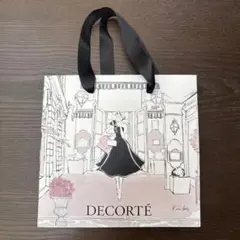 DECORTE ギフトバッグ イラスト付き