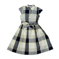 【美品】BLUE LABEL　半袖シャツワンピース 　サイズ38