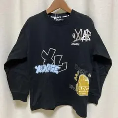 XLARGE 長袖カットソー ブラック 130サイズ