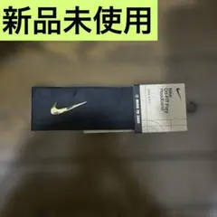 ナイキ　ヘッドバンド　黒　ゴールド
