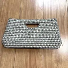 NOCTILUCA ビーズ装飾 クラッチバッグ
