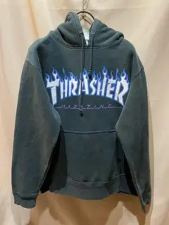 THRASHER ファイヤーパターン　パーカー　フーディー