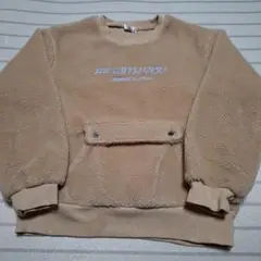 ジェニィJENNIボア素材厚手スウェットトレーナー150センチ美品