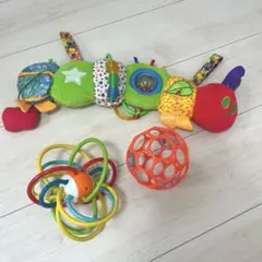 オーボール はらぺこあおむし おもちゃ 赤ちゃん 3点セット