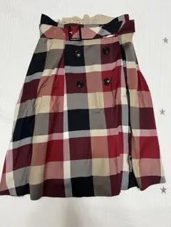 (極美品)ブルーレーベルクレストブリッジのスカート