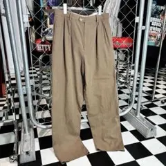 90s TOMMY HILFIGER 2タックワイドスラックス　千鳥格子　トミーのサムネイル