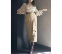 【定価18000円】ハーリップトゥ Twill Skirt Mサイズ✨新品✨のサムネイル