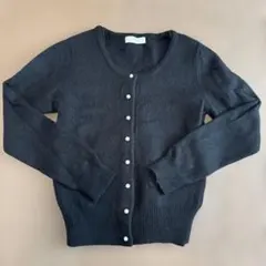 レッセパッセ　アンサンブル　カーディガン　黒