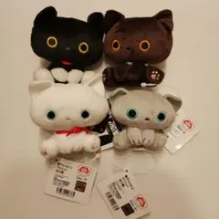 ナムコ限定　靴下にゃんこ　マスコット　ぬいぐるみ　コンプリート　サンエックス