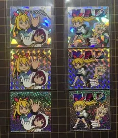 アイマリンプロジェクト++ ステッカー　キラキラジャケットシール　2種6枚