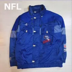 NFL ビルズ ナイロンアノラックジャケット USAフットボール XL ハーフ NFL ビルズ ナイロンアノラックジャケット USAフットボール XL