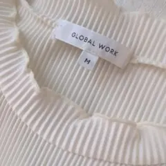 GLOBAL WORK ホワイト チュニック Mのサムネイル