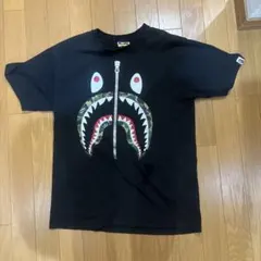 A BATHING APE Shark Tシャツ ブラック M